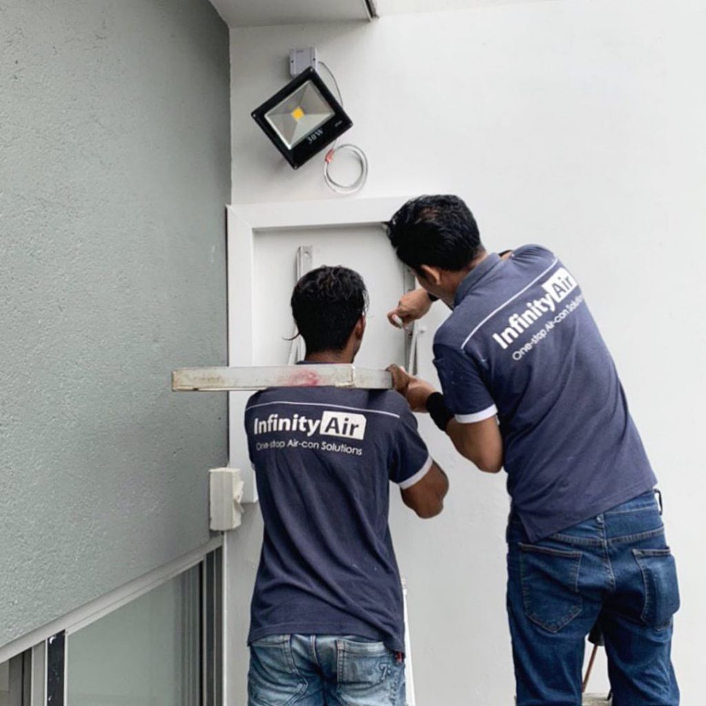 Read more about the article Installation Of Aircon Goes On