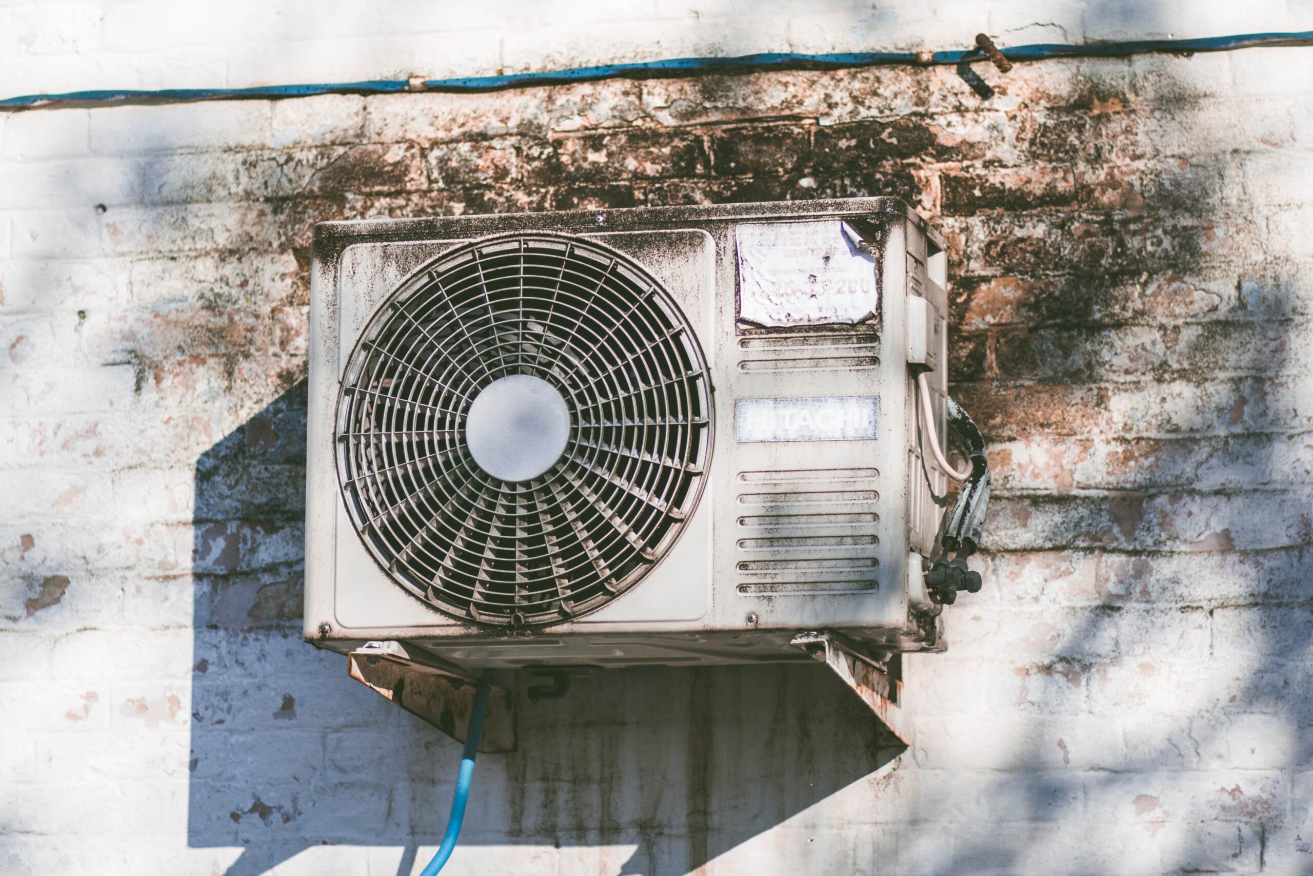 Aircon condenser outdoor