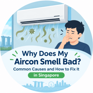 Why Does My Aircon Smell Bad? Common Causes and How to Fix It in Singapore